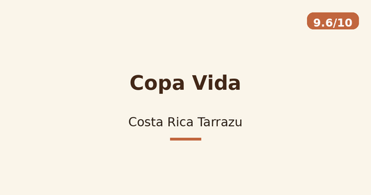 Copa Vida — Costa Rica Tarrazu