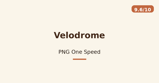 Velodrome — PNG One Speed